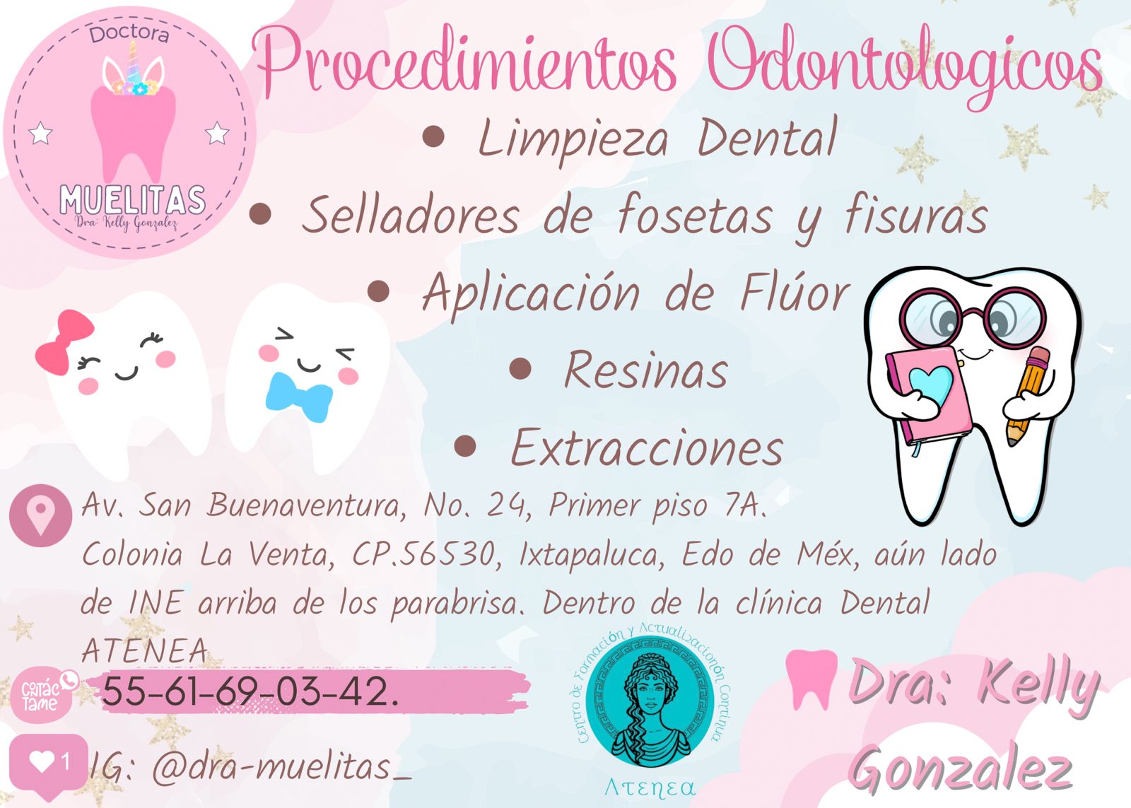 Doctora muelitas- Dra. Kelly Gonzalez - Dentista